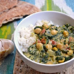 chana saag