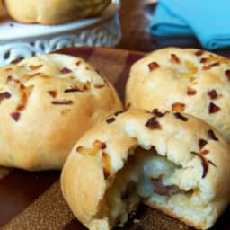 Cheeseburger Stuffed Buns