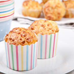 Cheesy Bacon Cloud Muffin