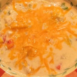 Cheesy Catfish Chowder