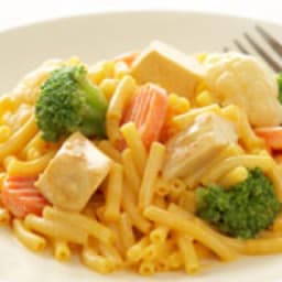 Cheesy Chicken & Veggie Mac