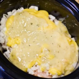 Cheesy Crockpot Chicken