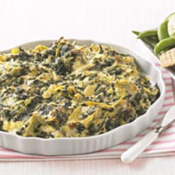 Cheesy Spinach & Artichoke Dip