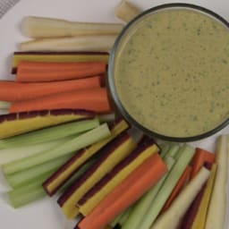 Cheesy Tahini-Lemon-Herb Dressing & Sauce