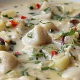 Chef John's Bay Scallop Chowder Recipe