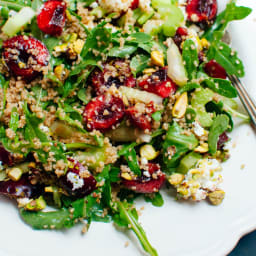 Cherry Couscous & Arugula Salad