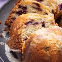 Cherry-Vanilla Yogurt Cake