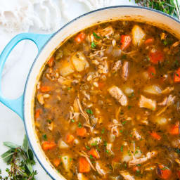 Chicken and Barley Stew