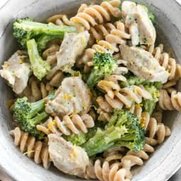 Chicken and Broccoli Pasta with Lemon Cream Sauce