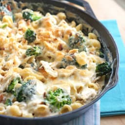 Chicken and Broccoli Skillet Casserole