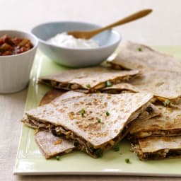 Chicken and Cheese Quesadillas