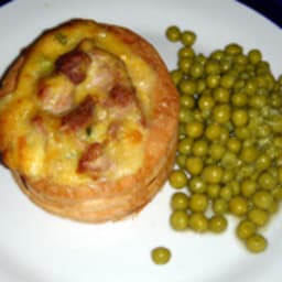 chicken and corn vol-au-vents