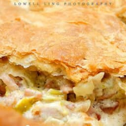 Chicken and Leek Pie