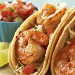 Chicken and Shrimp Soft Tacos