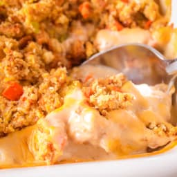 CHICKEN AND STUFFING CASSEROLE