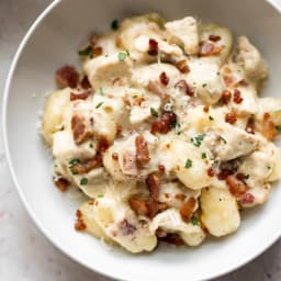 Chicken Bacon Gnocchi