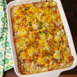 Chicken Bacon Ranch Casserole