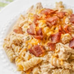 Chicken Bacon Ranch Pasta