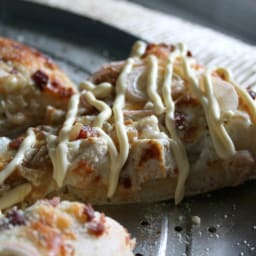 Chicken, Bacon, Ranch Pizza