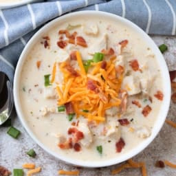 Chicken Bacon Ranch Soup