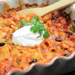 Chicken Enchilada Pasta