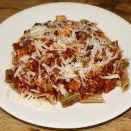 Chicken Marinara and Vegetables w/Pasta