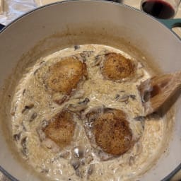 Chicken Marsala Orzo