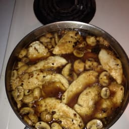 Chicken or Veal Marsala