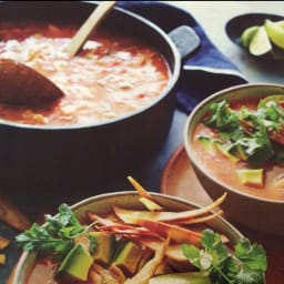 Chicken-Poblano Tortilla Soup