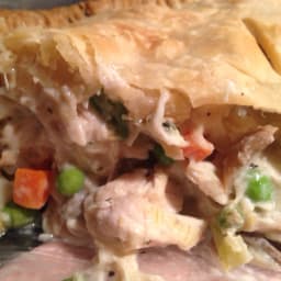 Chicken Pot Pie (Using Rotisserie Chicken)