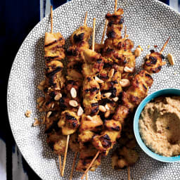 Chicken Satay with Peanut Sauce Recipe