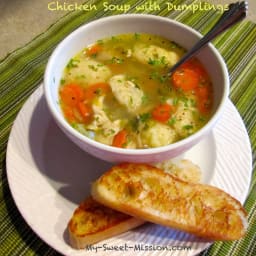 Chicken Soup with Dumplings