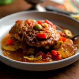 Chicken Stew With Sweet Plantains