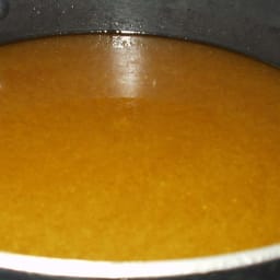 Chicken Stock in a Crockpot