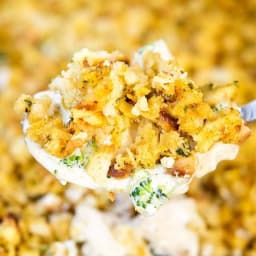 Chicken Stuffing Casserole