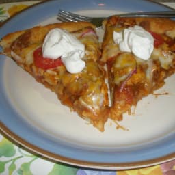 Chicken Taco Pizza