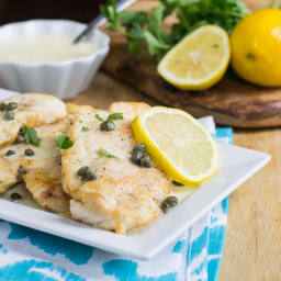 Chicken with Lemon Butter Sauce