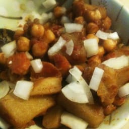 chickpea and potato recipe