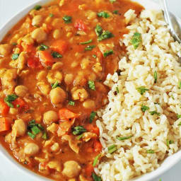 Chickpea Stew (Vegan, Gluten-free)