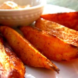 Chili Roasted Sweet Potatoes