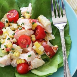 Chilled Lobster Salad with Sweet Summer Corn and Tomatoes