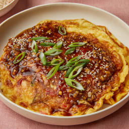 Chinese sweet and sour omelette