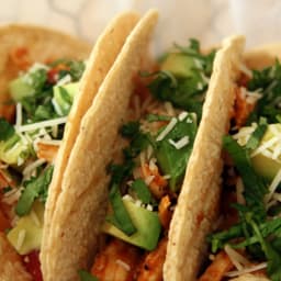 Chipotle Chicken Tinga Tacos