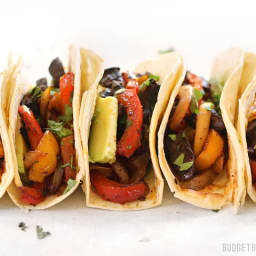 Chipotle Portobello Oven Fajitas