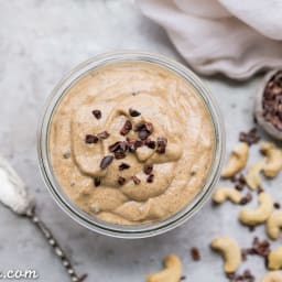 Chocolate Chip Cookie Dough Nut Butter (Paleo + Vegan)