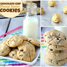 Chocolate Chip Peanut Butter Cookies