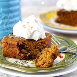 Chocolate Chip Pumpkin Cake