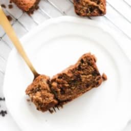 Chocolate Chip Zucchini Bread (V and GF)