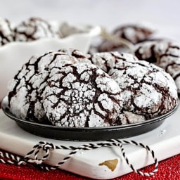 Chocolate Crinkle Cookies