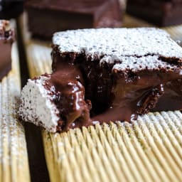 Chocolate Custard Cake 